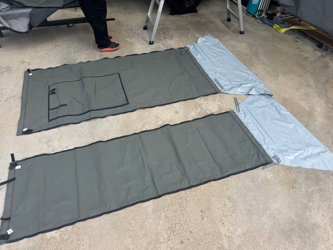 美品】ルーフテント Overzone（オーバーゾーン）＋専用デイルーム