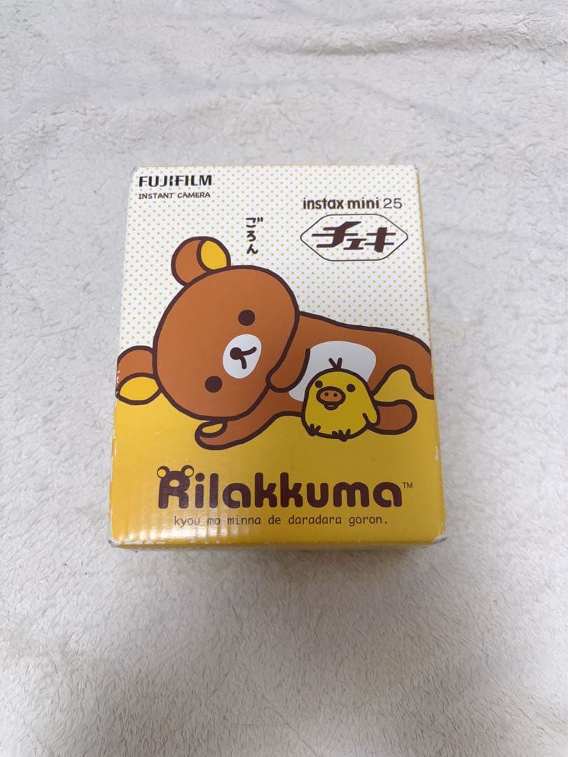 Fujifilm instax mini 25 リラックマ Amazon | FUJIFILM インスタントカメラ チェキ instax mini 25