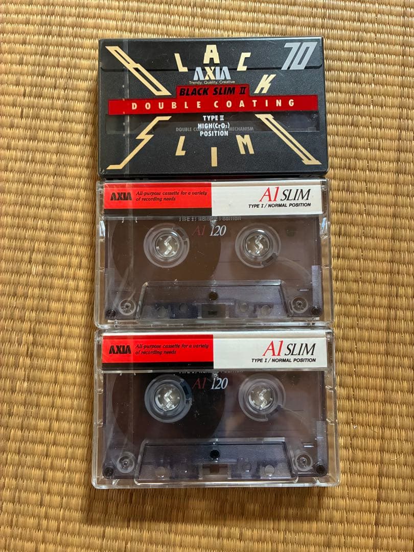 AXIAカセットテープ3本 未開封品 - メルカリ