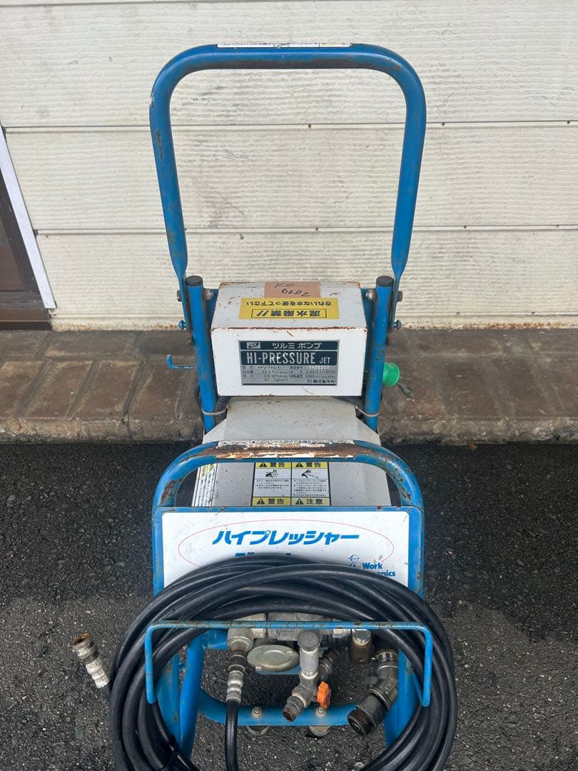 K2☆ツルミポンプ HPJ-140-1 高圧洗浄機 60Hz セット - メルカリ