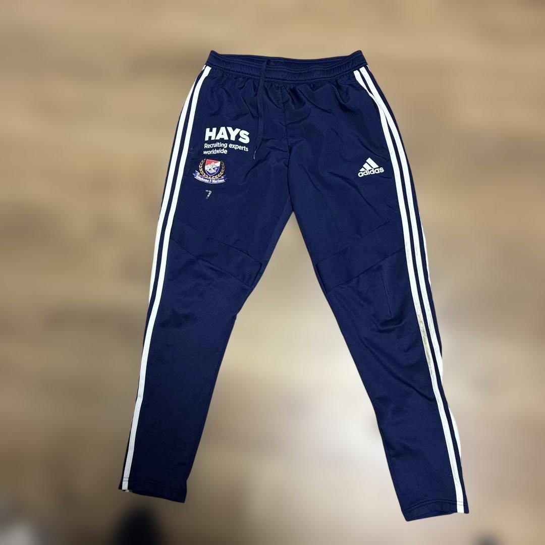 横浜Fマリノス adidas ジャージ ネイビー - メルカリ