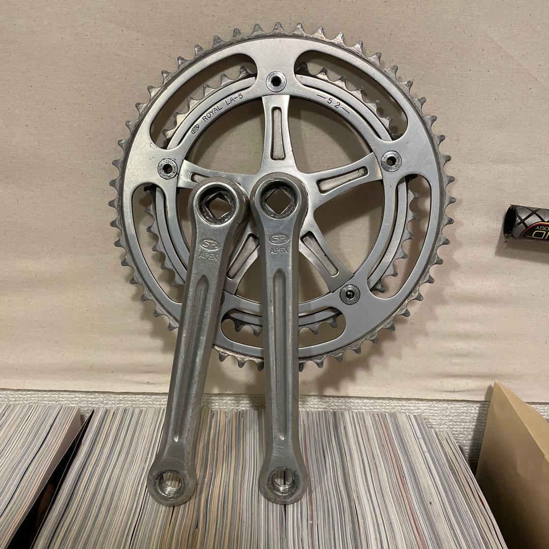 SAKAE SR APEX サカエロイヤル クランクセット - メルカリ