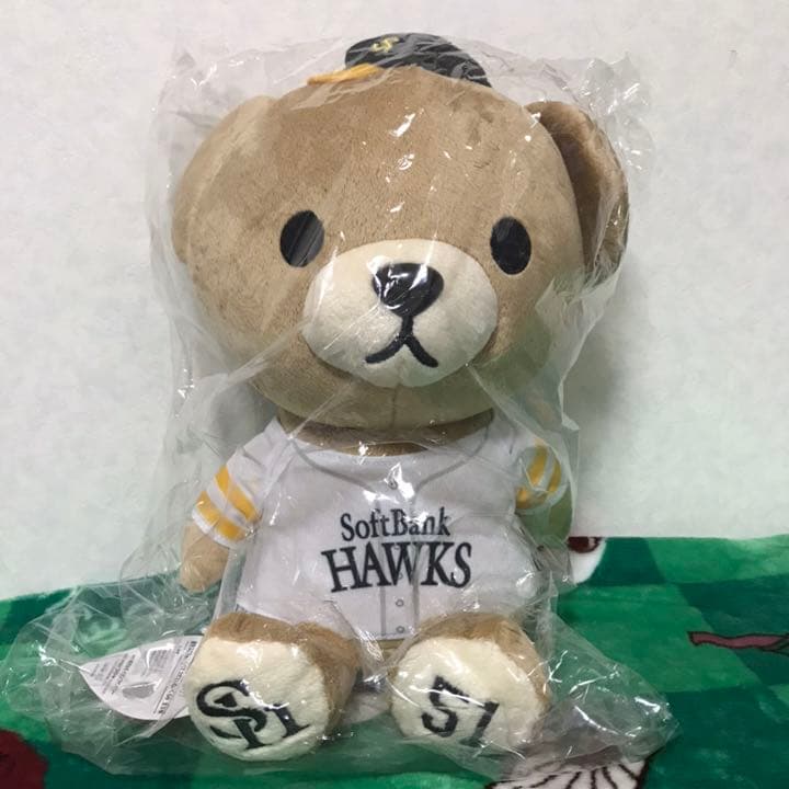上林誠知 ぬいぐるみ ユニフォームベア ソフトバンク - メルカリ