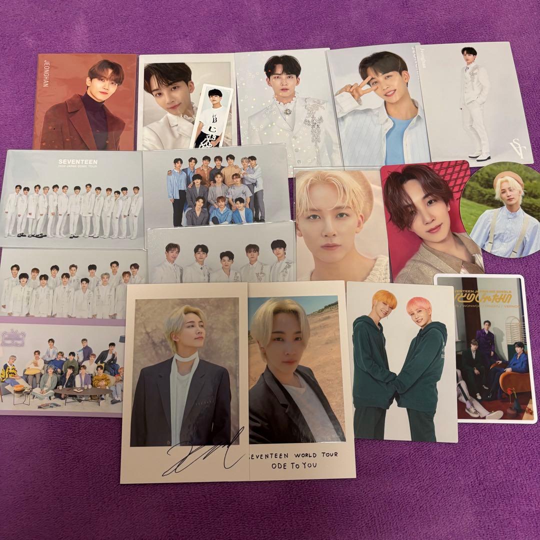 SEVENTEEN セブチ ジョンハン トレカセット - メルカリ