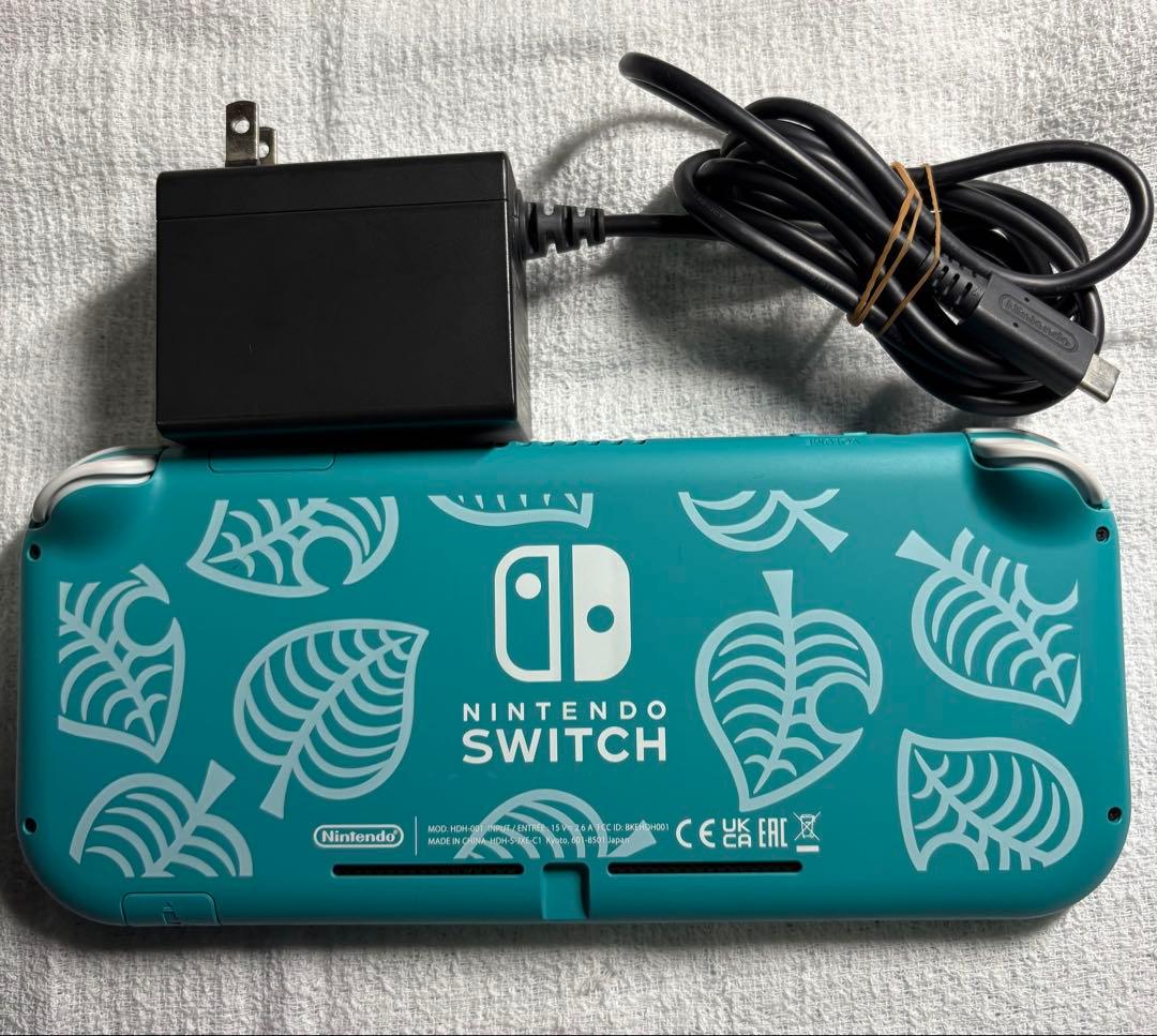 2023年製】Switch Lite まめきち＆つぶきちアロハ柄 あつ森モデル