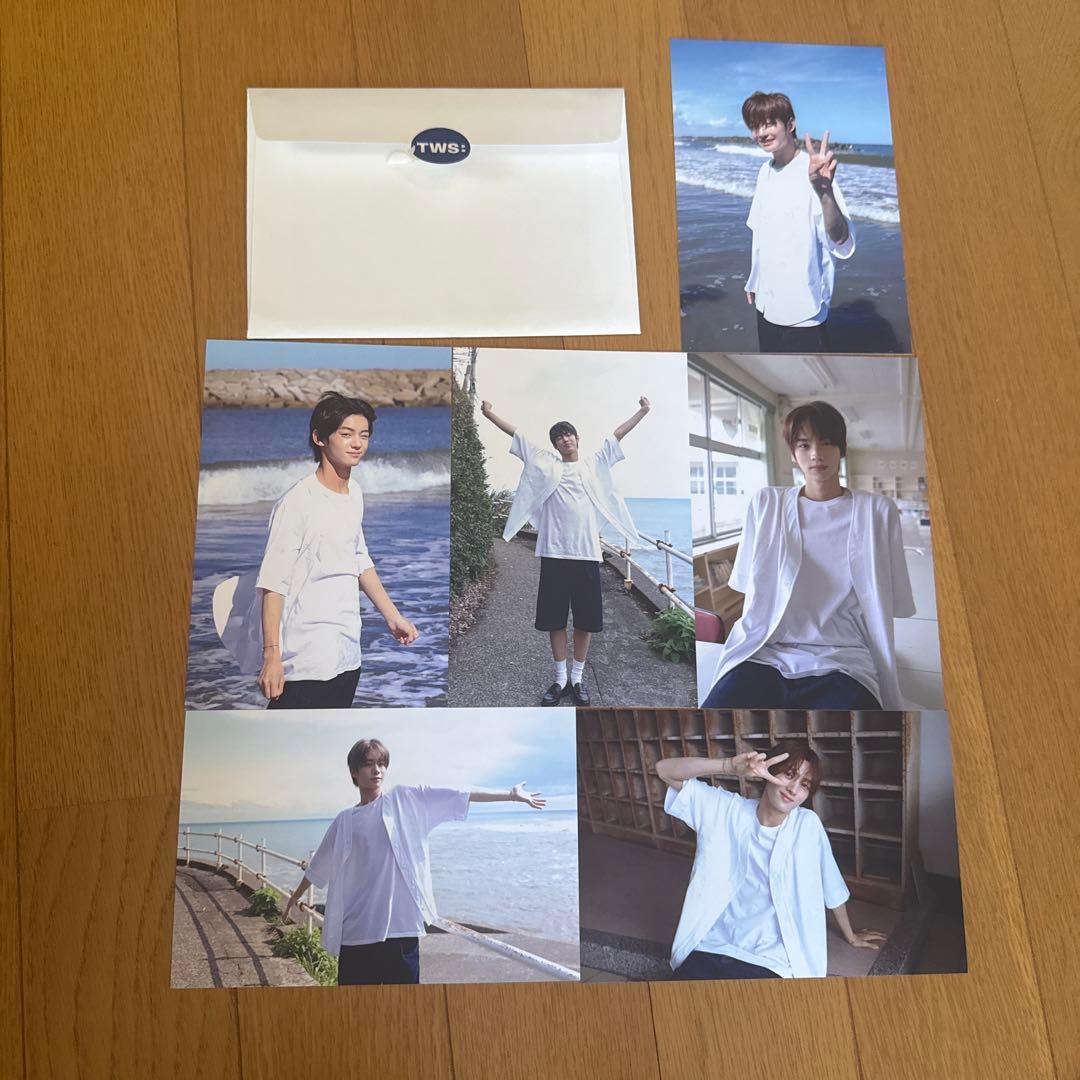 tws ショーケース 限定 ポストカード デビューショケ セット 全員 TWS
