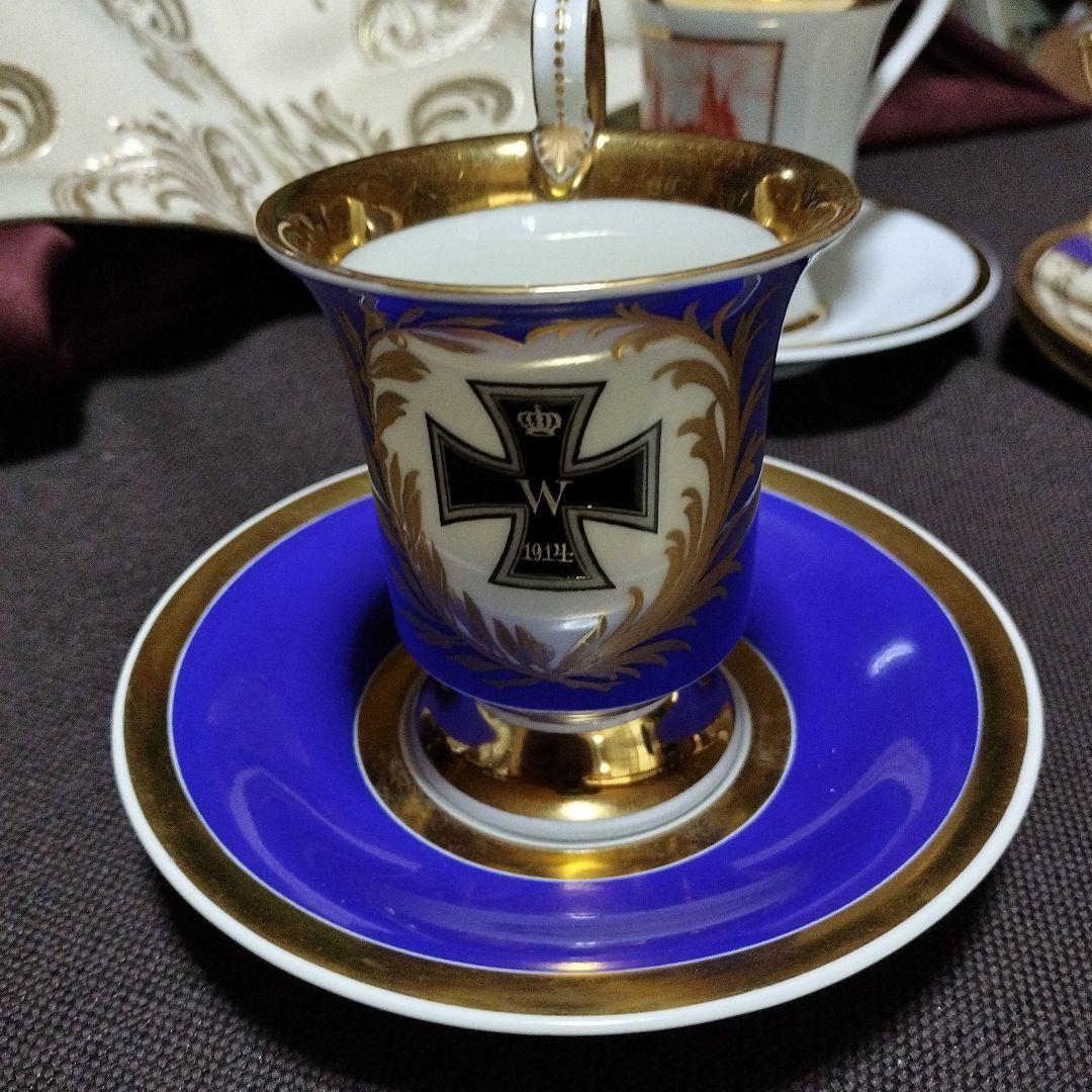 kpmベルリンアンティーク カップ&ソーサー アイロンクロス - メルカリ