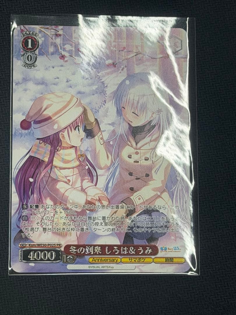 冬の到来 しろは&うみ CXチャレンジ ヴァイスシュヴァルツ 冬の到来 しろは&うみ PR - メルカリ