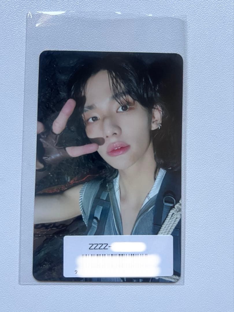 StrayKids 『GIANT』FC盤(ヒョンジン) 特典トレカ ヒョンジン FC 限定 盤 封入 両面 トレカ スキズ GIANT 3枚セット