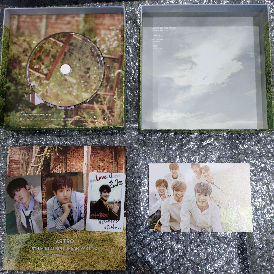 ASTRO DREAM PART.02 トレカ3枚、ポストカード付 - メルカリ