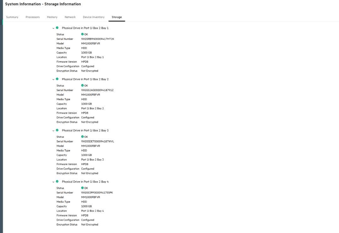 サーバー HP ProLiant DL20 Gen10 3.5GHz 32GB 4TB