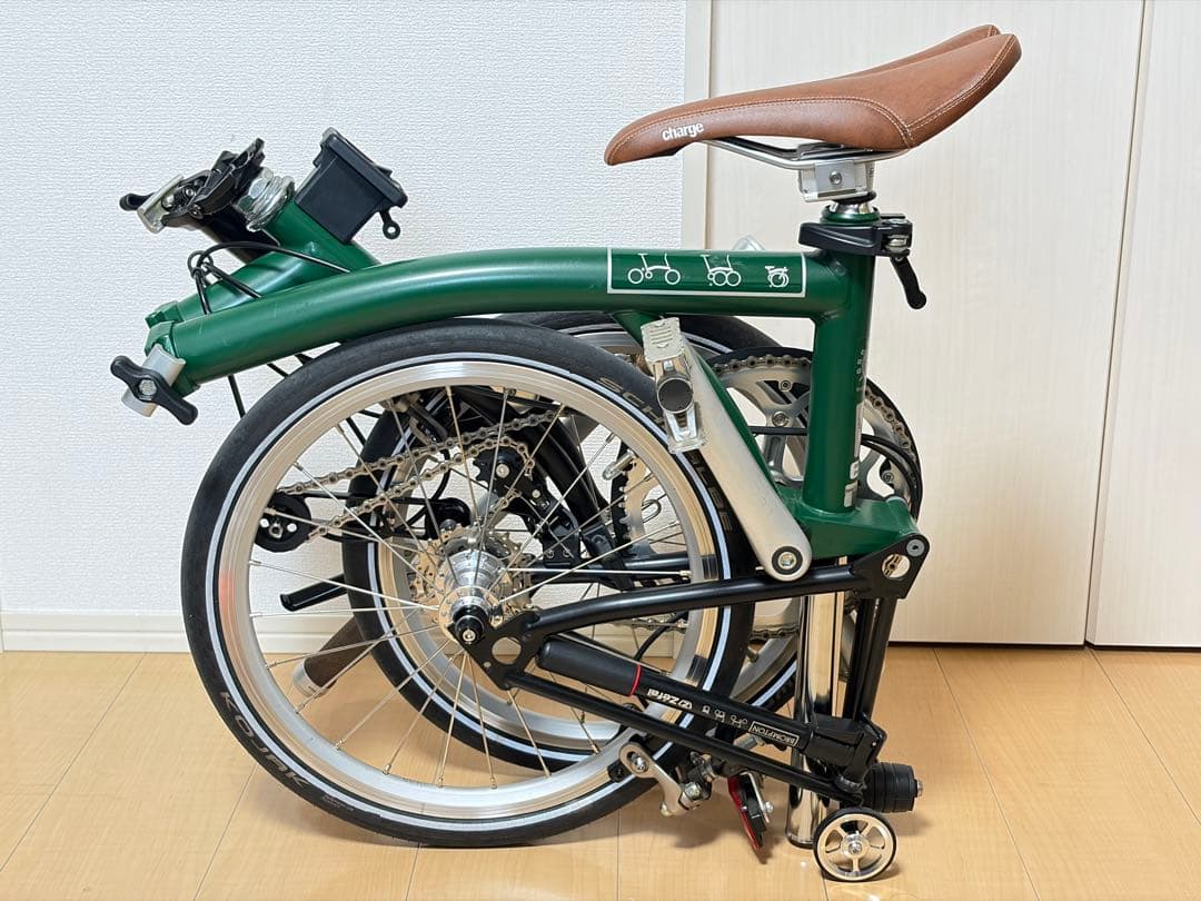Brompton ブロンプトン 外装7速カスタム Sハンドル|mercariメルカリ