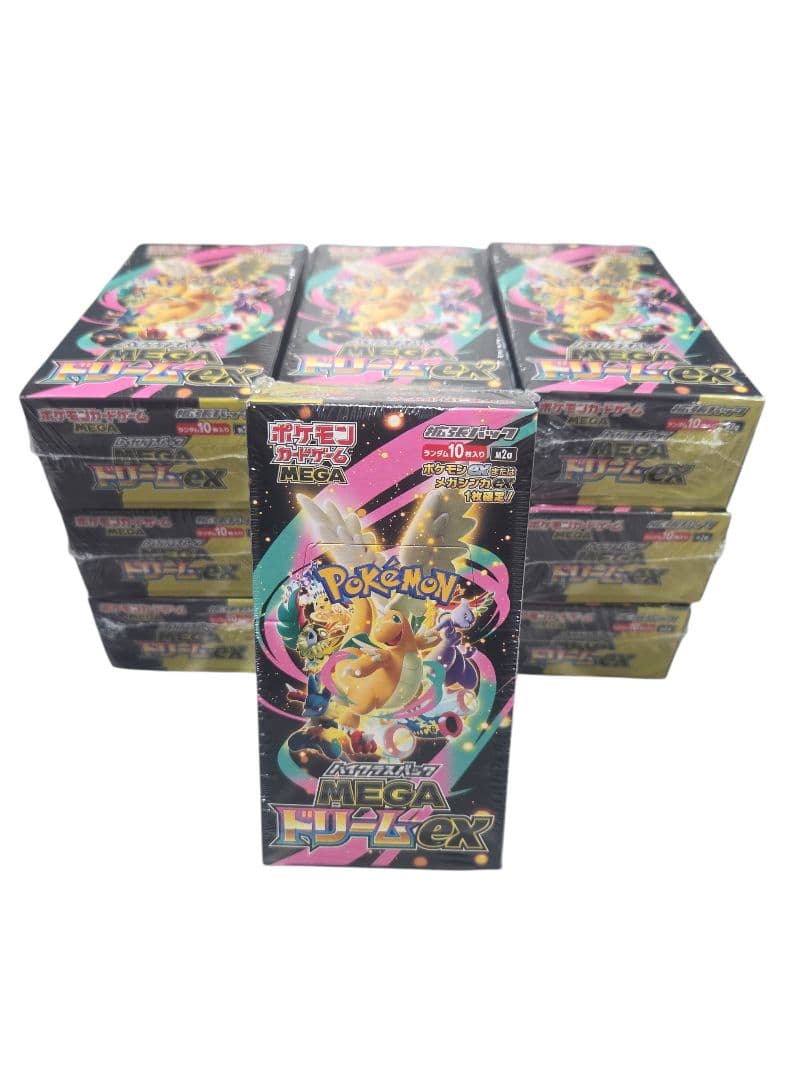 【シュリンク付き】ポケモンカード ドリームex 10BOX ポケモンカード MEGAドリームex シュリンク付き 10BOX 10BOXの通販