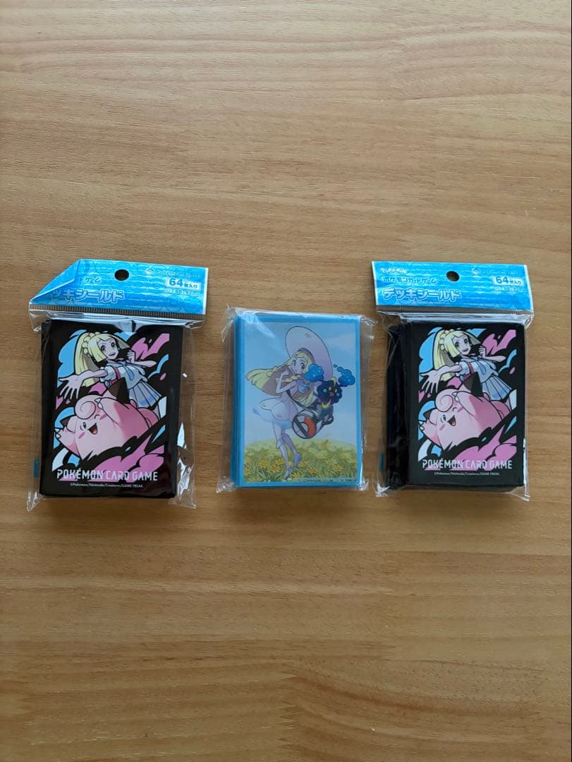 ポケモン リーリエ＆コスモッグ リーリエ ピッピ デッキシールド