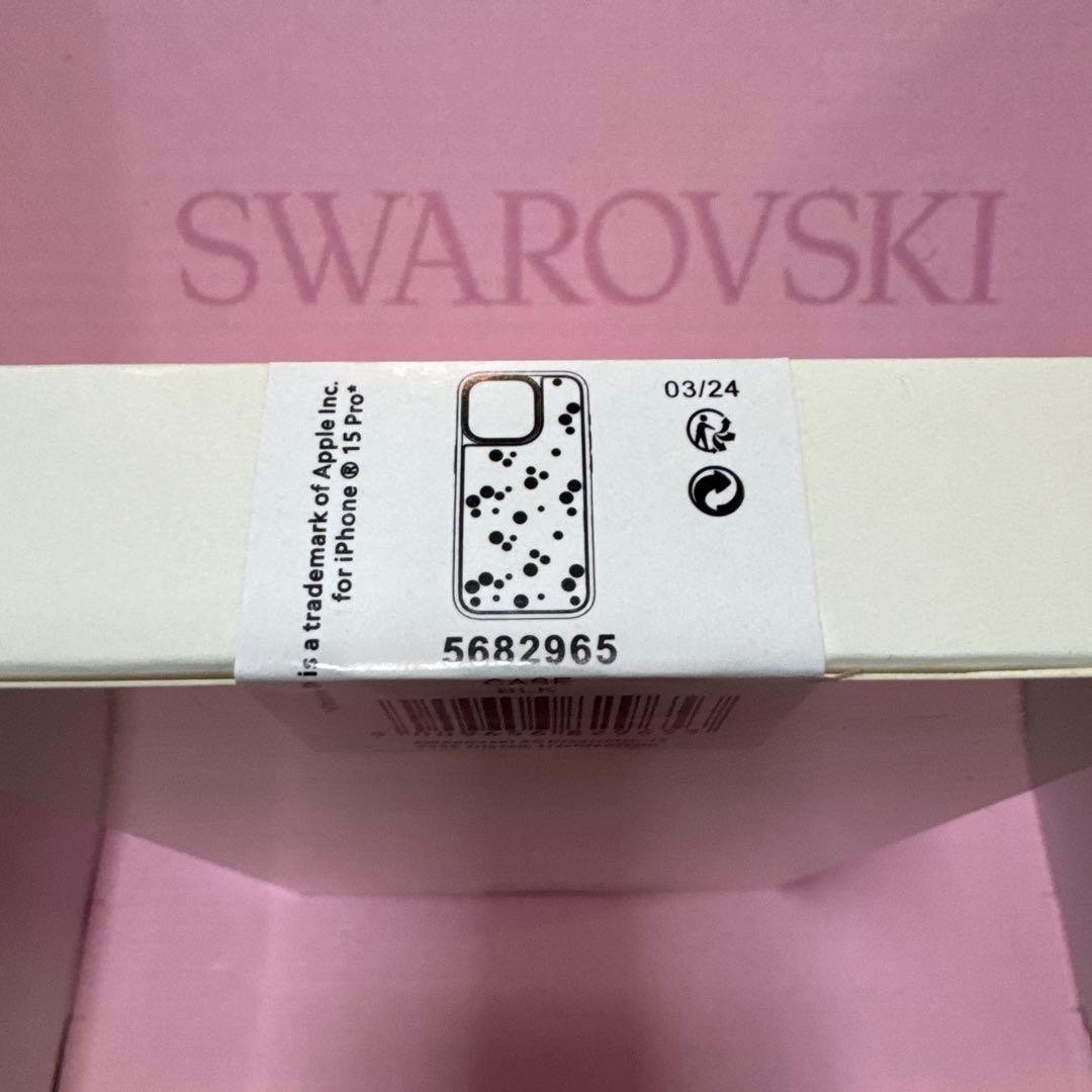スワロフスキーiPhone15PROカバー - メルカリ
