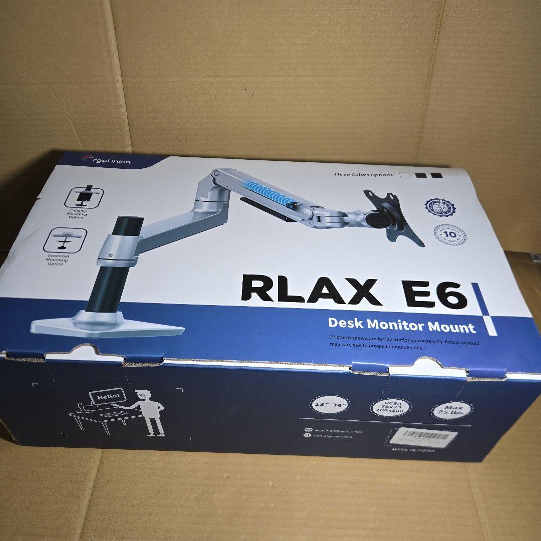 新品未使用ergounion モニターアーム RLAX E6 - メルカリ