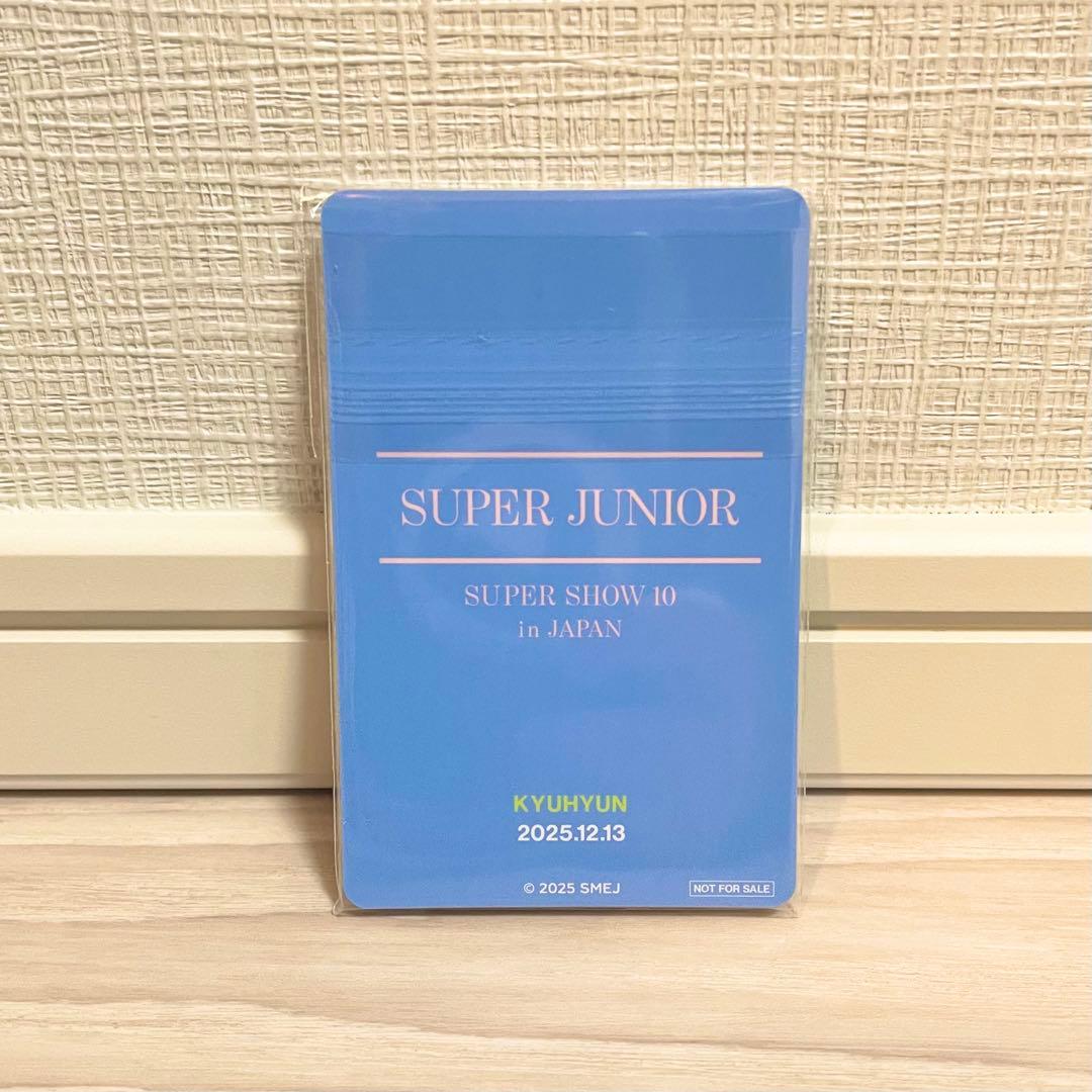 SUPER JUNIOR SS10 プレミアムシートオリジナルグッズ フルセット