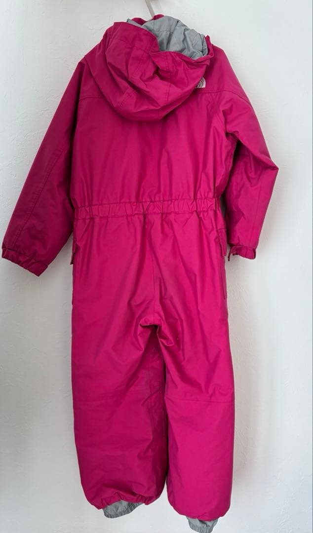 THE NORTH FACE ピンク ジャンプスーツ 110 - メルカリ