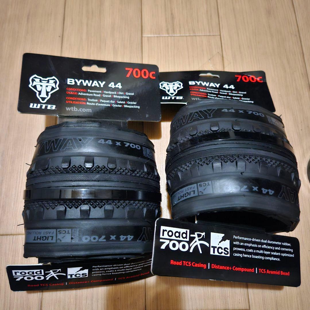 新品 wtb byway 700c 44㍉ クリンチャー 2本セット - メルカリ