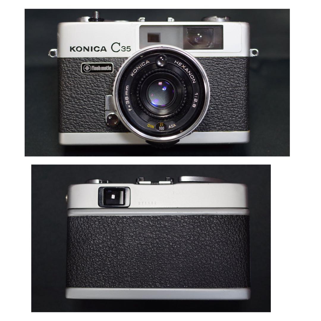 KONICA C35 flashmatic 整備、テスト撮影済み 271132の通販はau PAY
