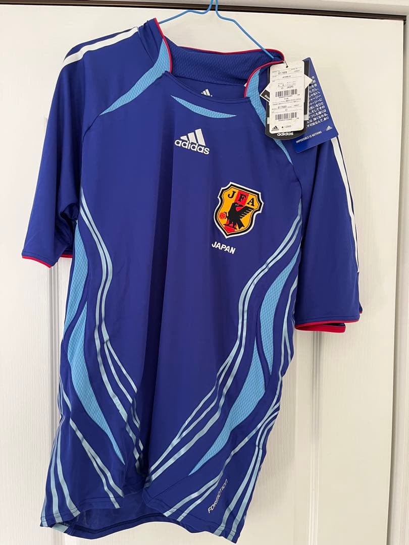 サッカー日本代表2006年ドイツワールドカップオーセンティックユニフォーム 日本代表 2006 adidas ホーム半袖 ユニフォーム #7 NAKATA 中田英寿