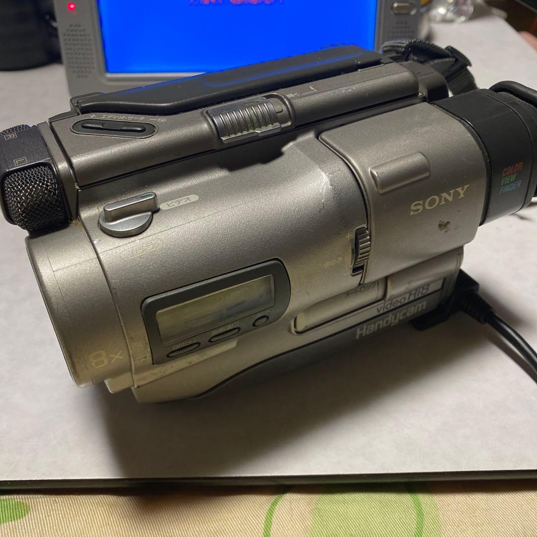 SONY VideoHi8 Handycam CCD-TR1 ⑦ SONY CCD-TR1