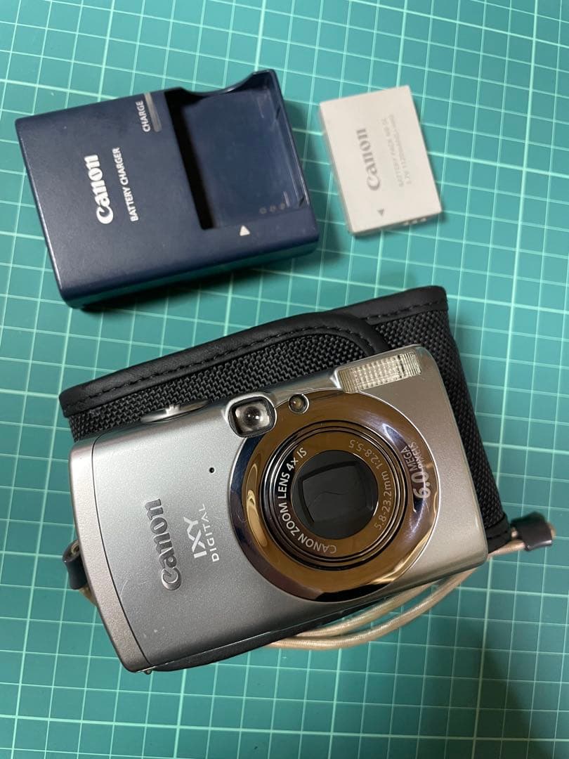 Canon IXY デジタル 800is ストラップ、布製ケース付属 - メルカリ