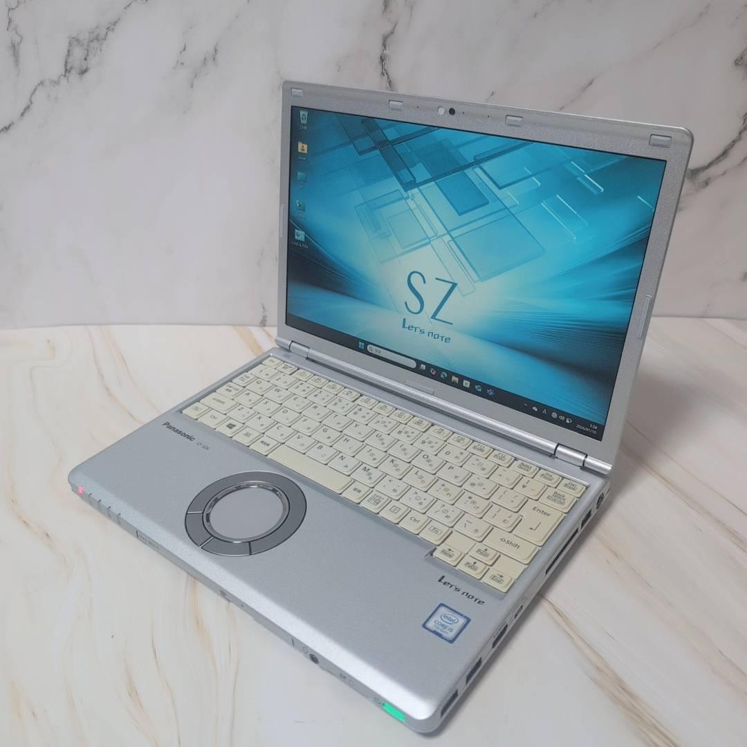 パナソニック レッツノート/i5/メモリ8GB/SSD256/Office搭載 Let's note SZ 【中古訳あり】 第7世代Corei5 メモリ8GB SSD256GB