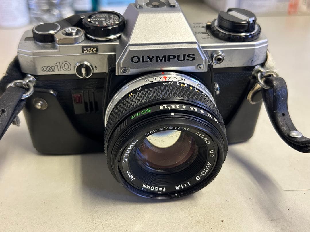 OLYMPUS OM-10 + ZUIKO 50mm F1.8 フィルムカメラ K10731040