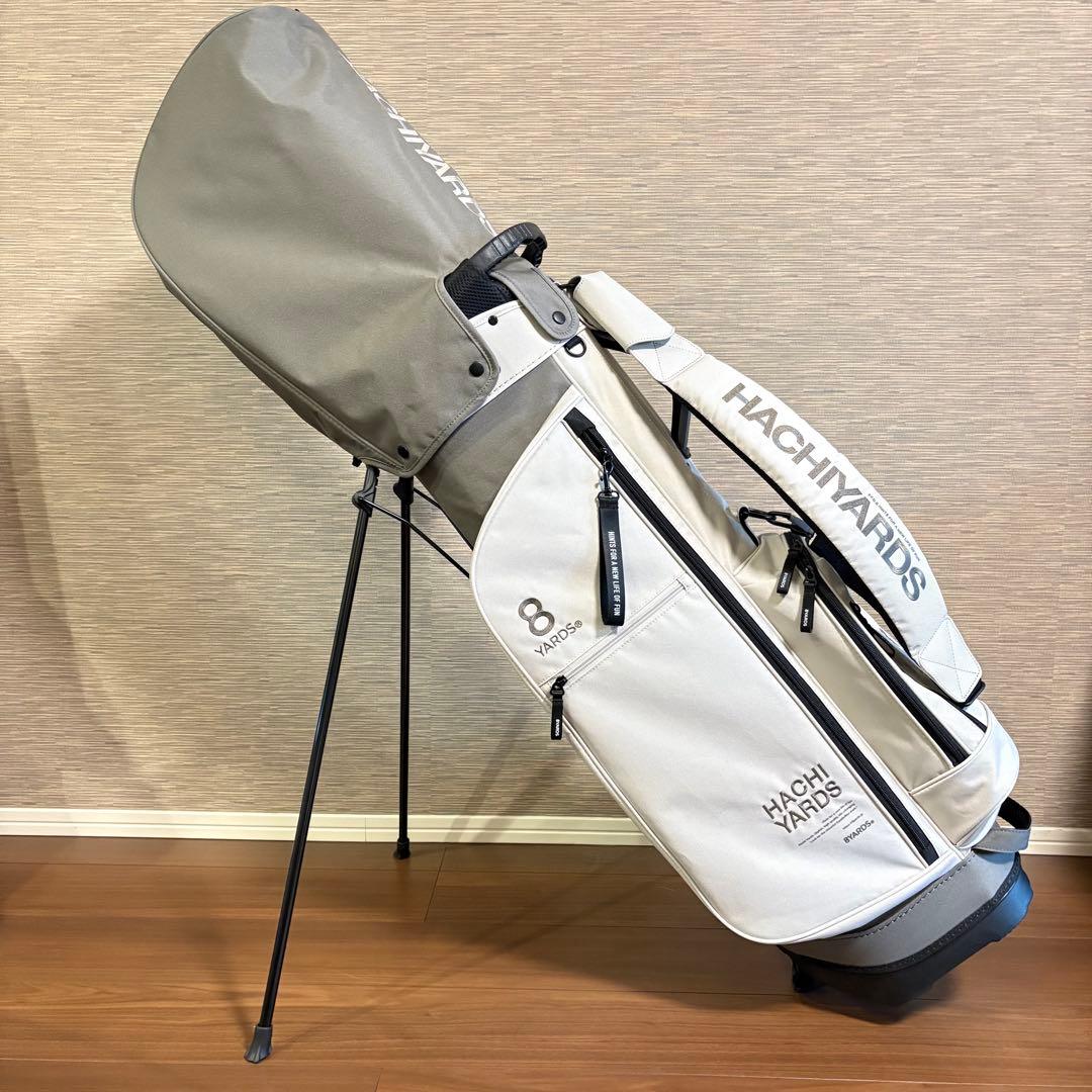 8YARDS ハチヤーズ キャディバッグ スタンド グレージュ - メルカリ