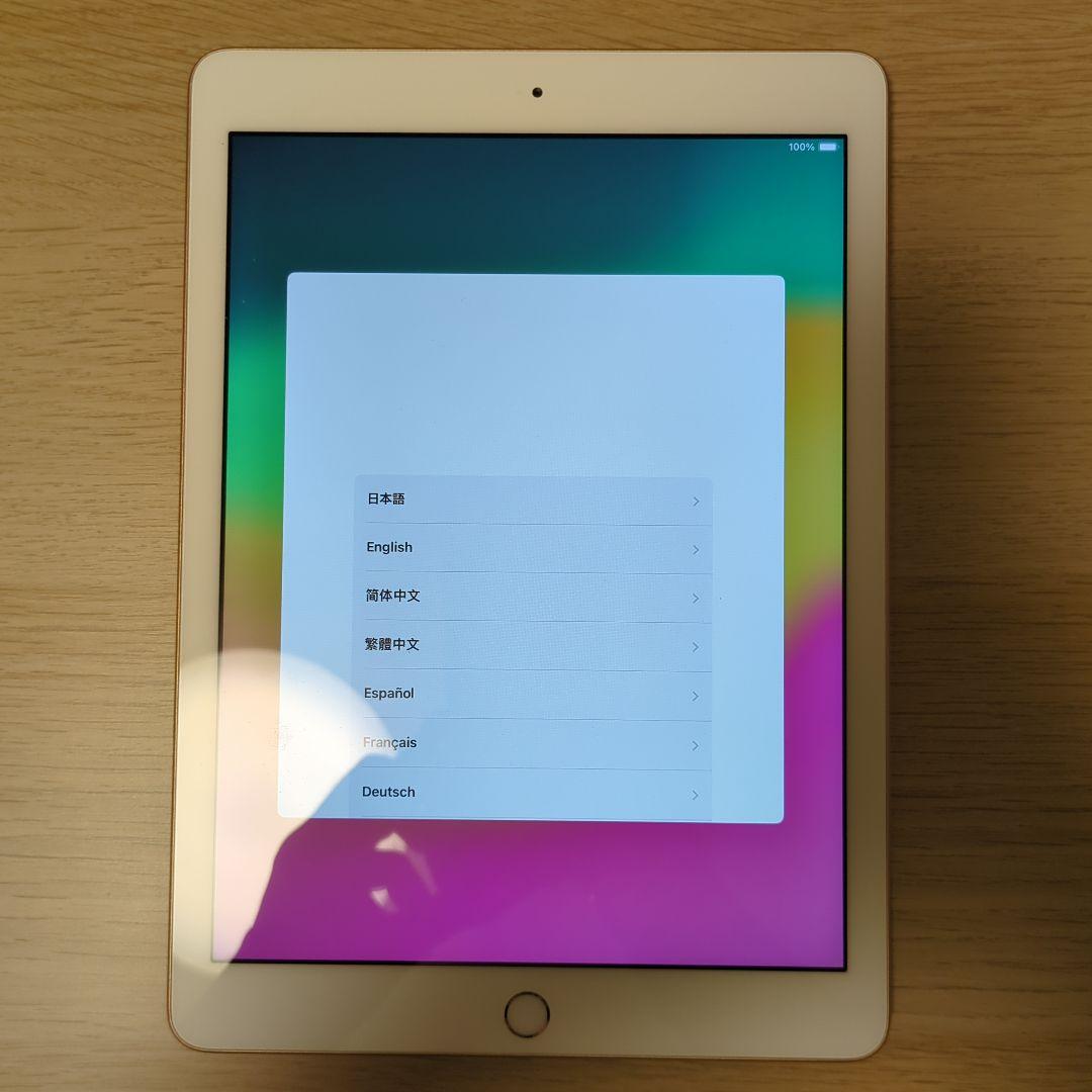 iPad 第6世代 128GB ピンクゴールド Wi-Fiモデル A1893 Apple