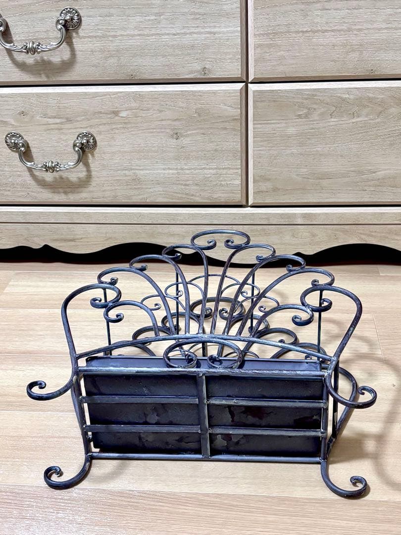 N.U.H Collection Fanラック アンティーク風多用途ラック