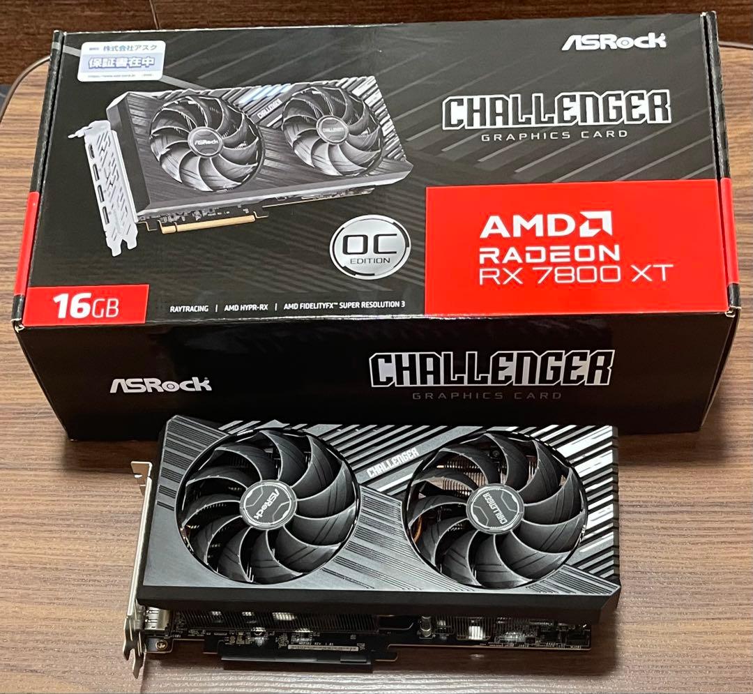ASRock Radeon RX 7800 XT Challenger 16GB - メルカリ