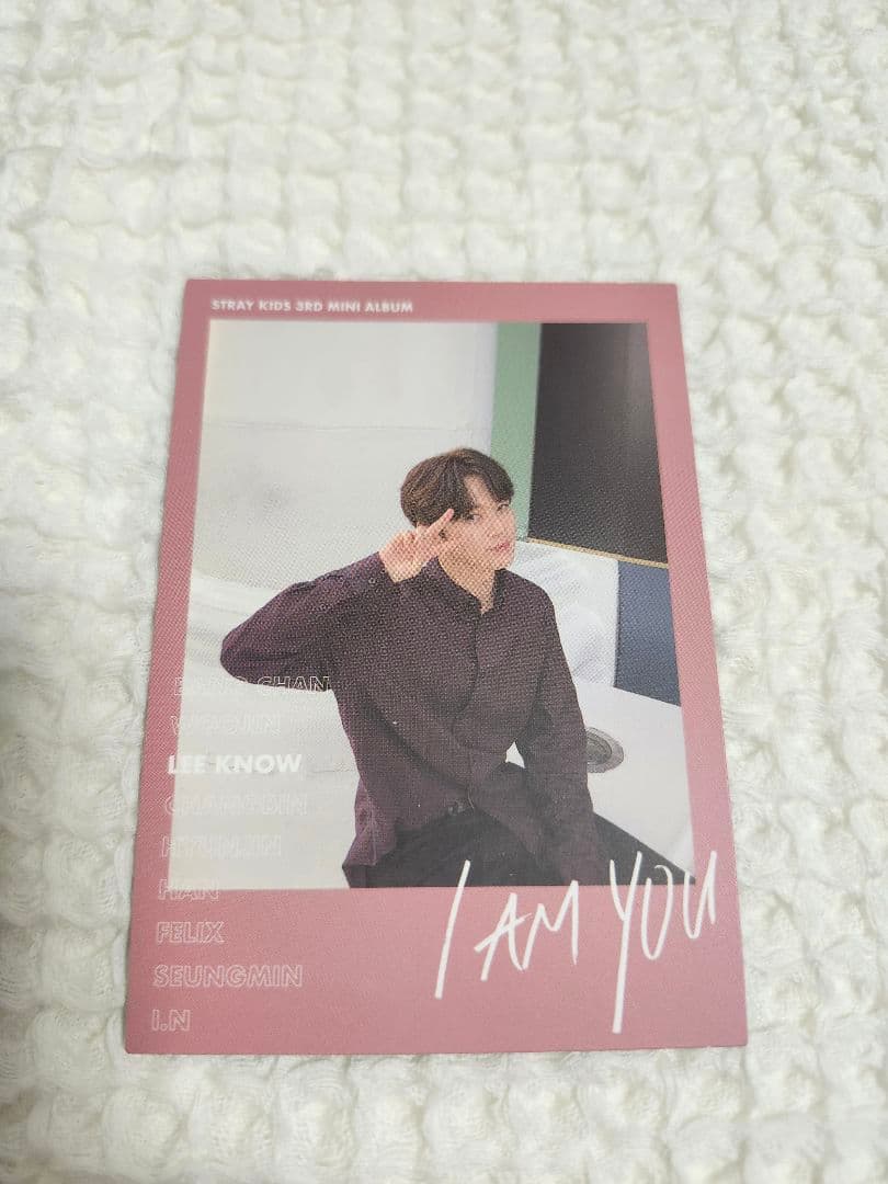 StrayKids スキズ リノ トレカ IAMYOU - メルカリ