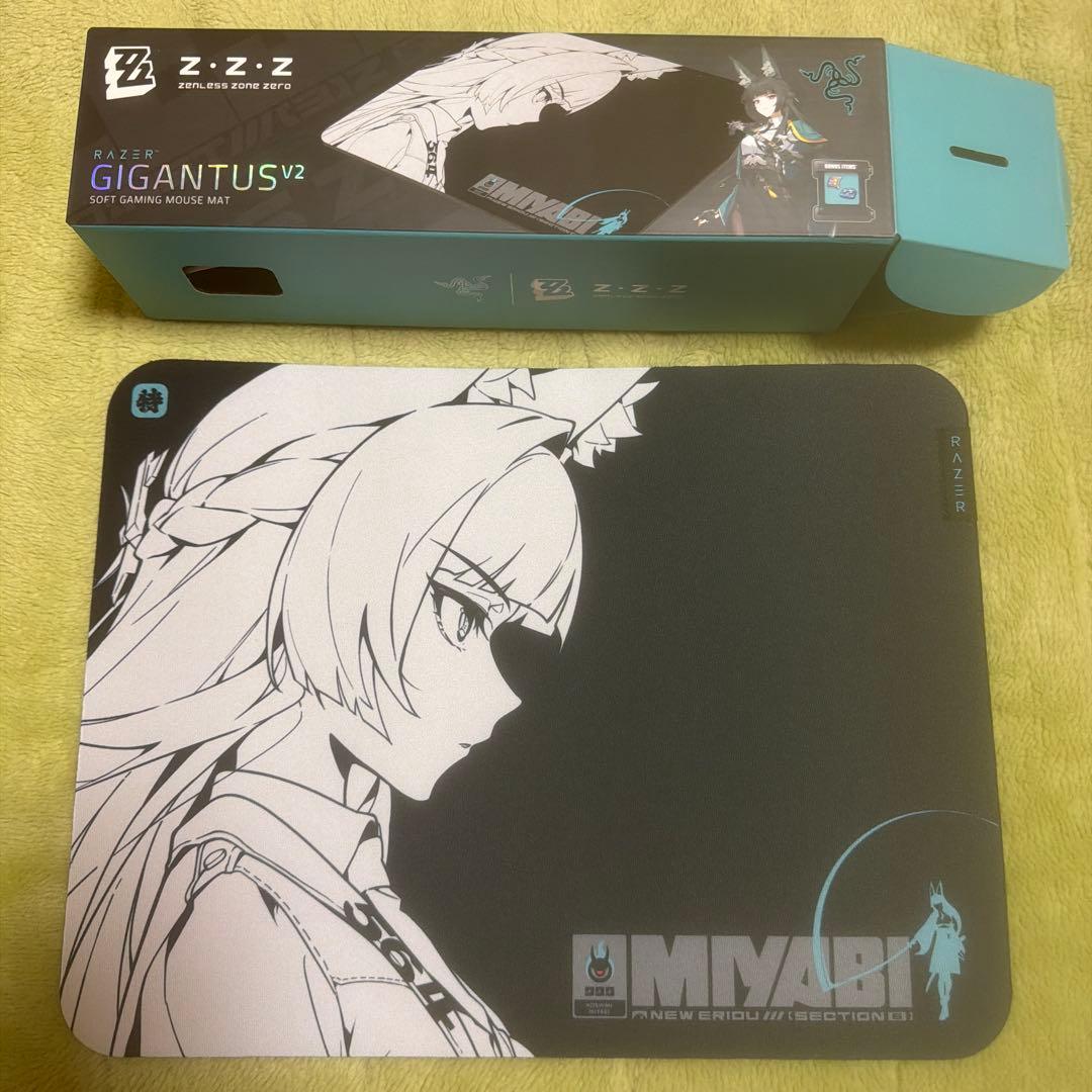 Razer GIGANTUS V2 ゼンゼロコラボ 星見雅 マウスパッド - メルカリ