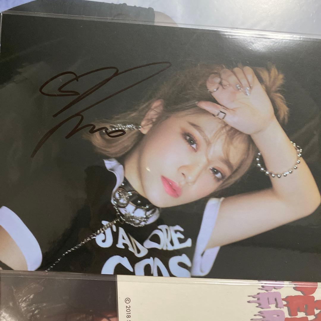 redvelvet アイリーンサイン直筆写真シール公式グッズ