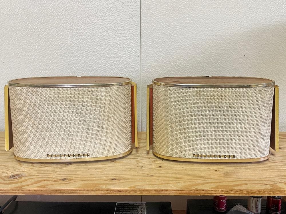 テレフンケン TELEFUNKEN RS1 独 スピーカー ミッドセンチュリー Cランク】TELEFUNKEN RS-1 スピーカー テレフンケン @56129 / 中古