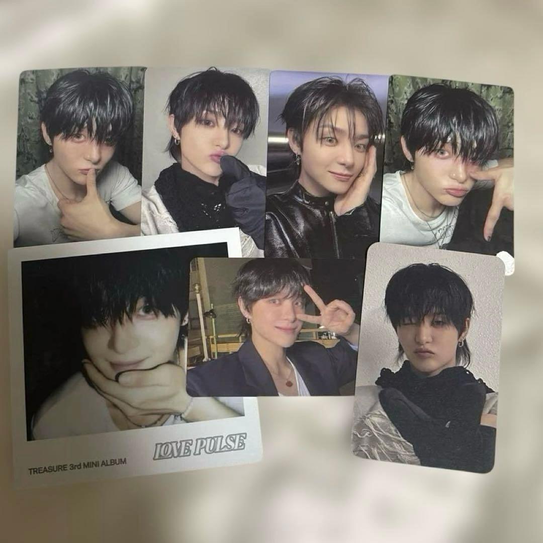 TREASURE ジフン LOVE PULSE トレカ POPUP 特典セット - メルカリ