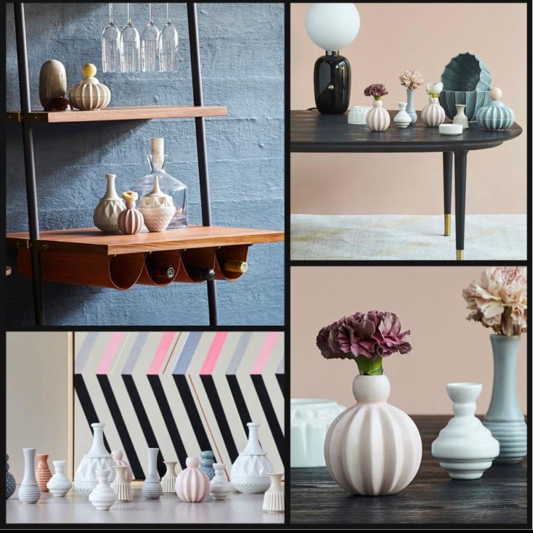 美品】dottir Samsurium ミニベルフラワーベース 3個セット - メルカリ