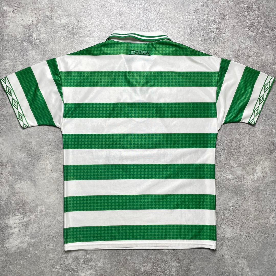 国内正規品 97/99 UMBRO Celtic Home 優勝記念刺繍】 - メルカリ