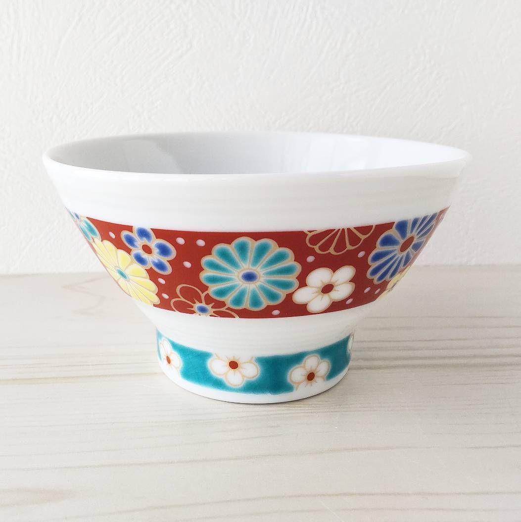 新品 九谷焼 色絵千段飯碗 梅菊 - メルカリ