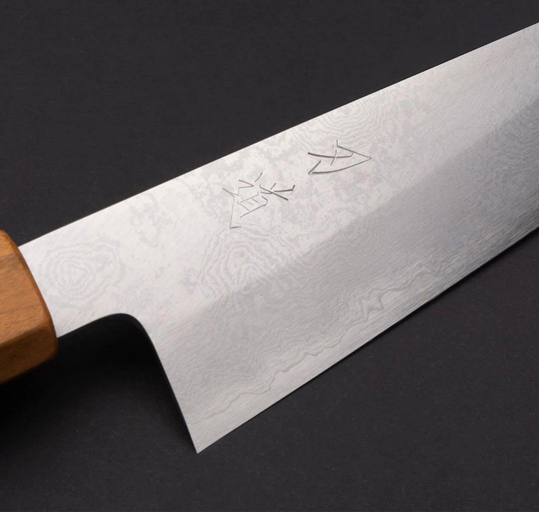 刃道 HADO ダマスカス 銀三鋼 文化 170mm