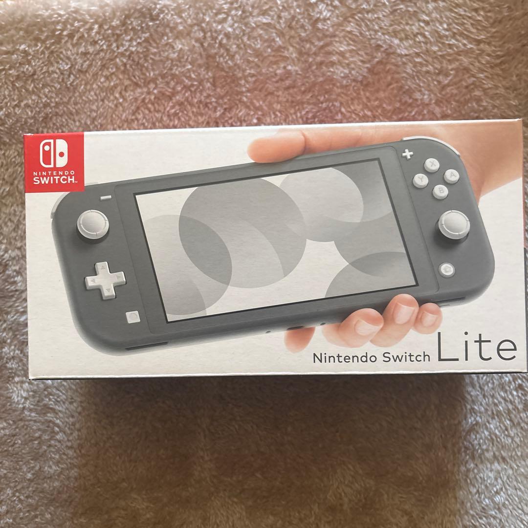 新品・未開封】Nintendo Switch lite 本体 グレー - メルカリ