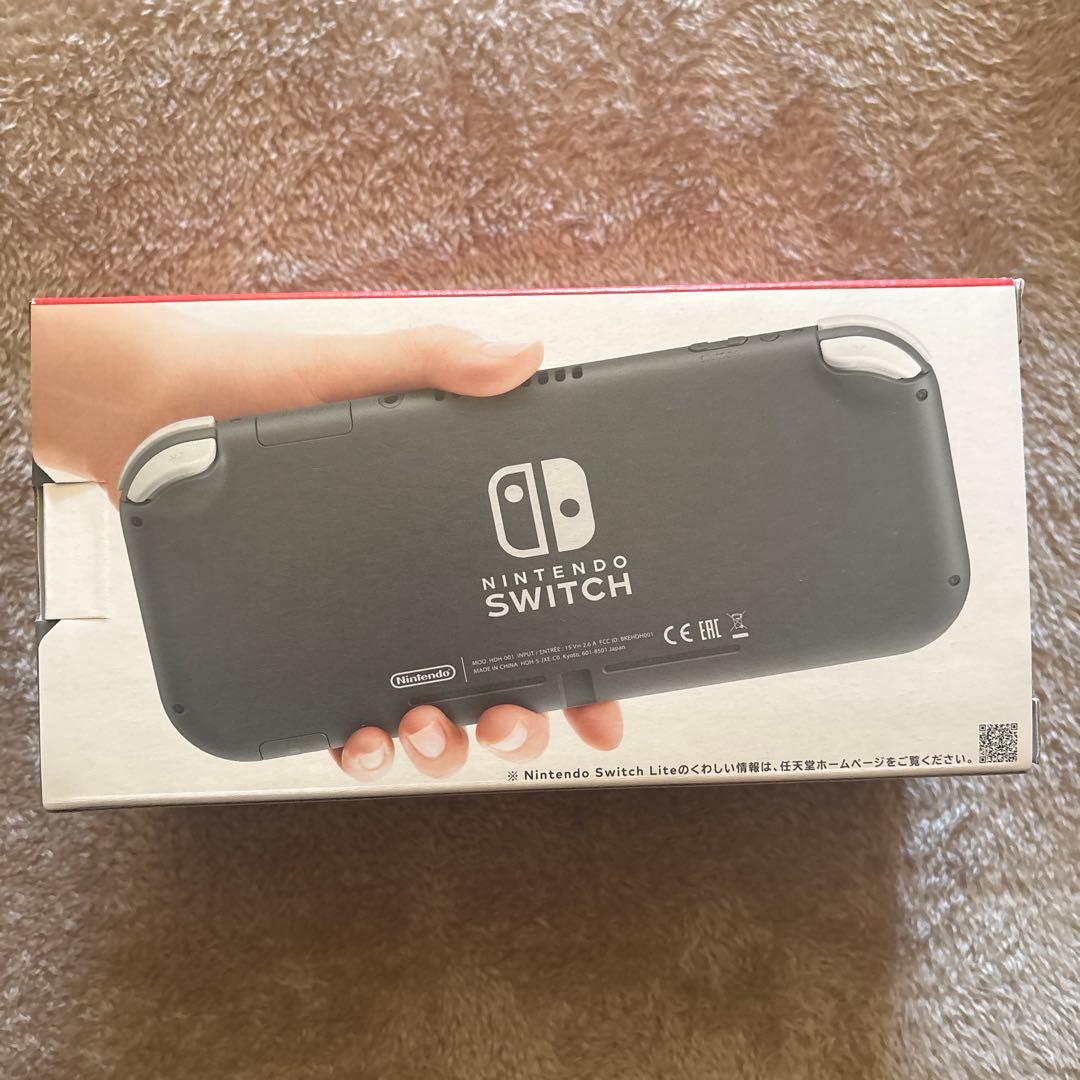 新品・未開封】Nintendo Switch lite 本体 グレー - メルカリ