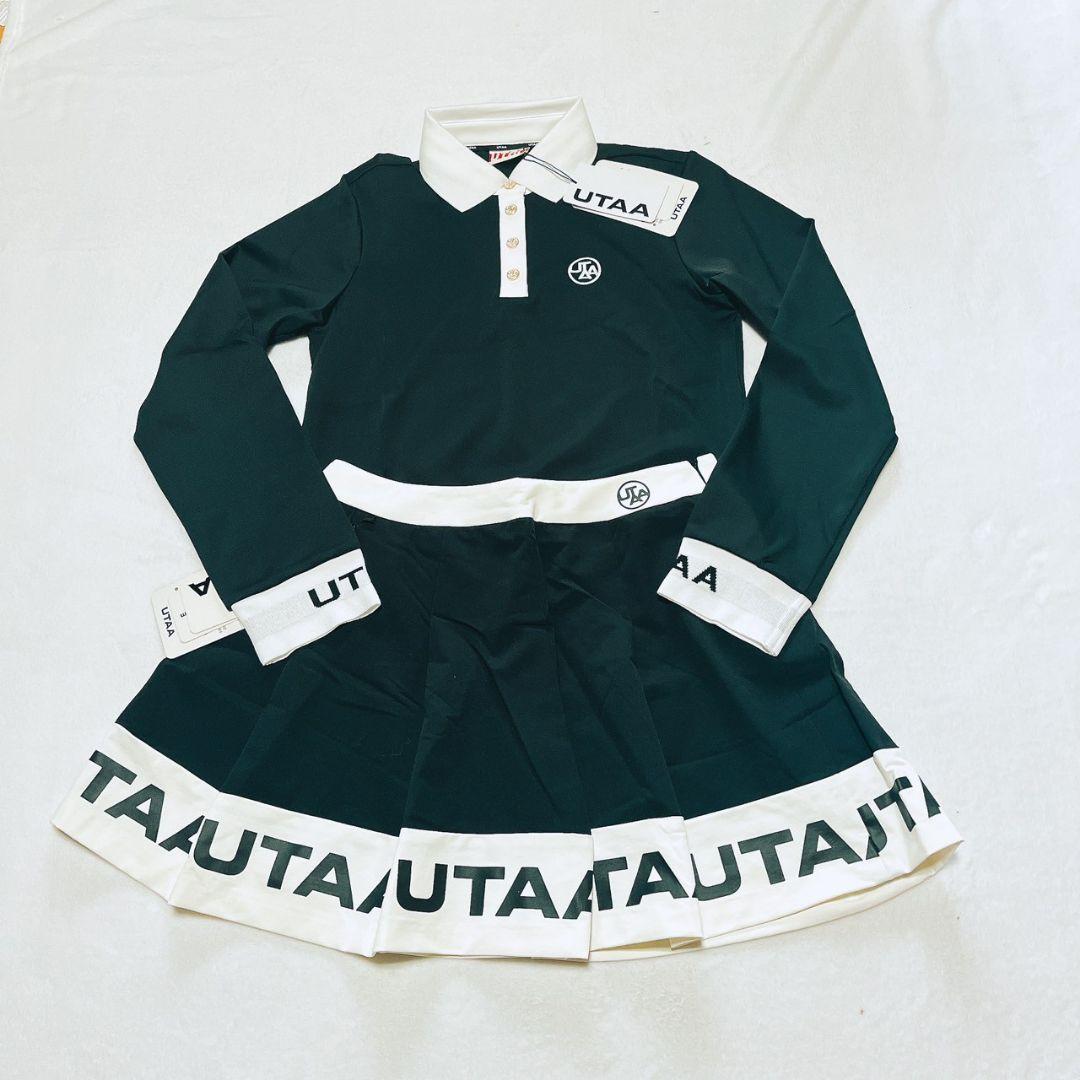 新品 UTAA ユタ ゴルフ トップス＆スカートセット ブラック L - メルカリ