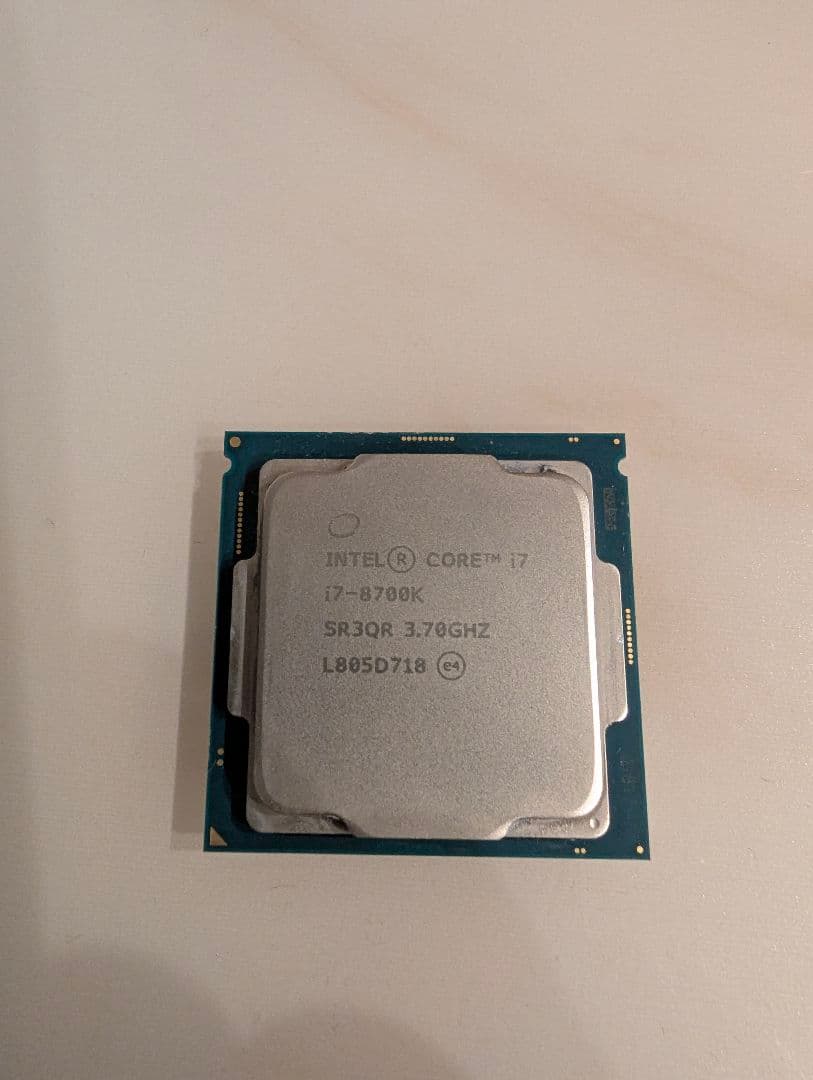 Intel Core i7-8700K CPU LGA 1151 - メルカリ