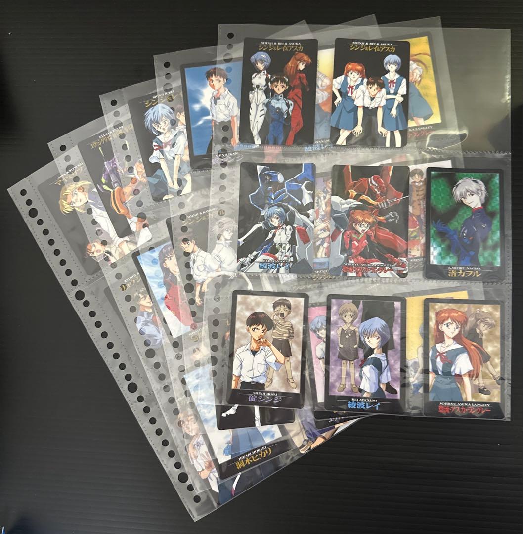 エヴァンゲリオン　カードダス　第一弾　第1弾　初版　セミコンプリートセット s-IMG_7397-500x375.jpg
