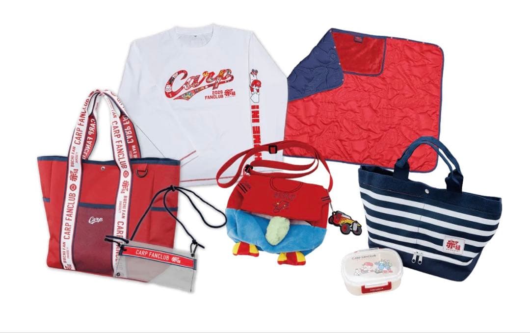 新品未開封】カープファンクラブ「赤組」2026 入会グッズ 全5種セット