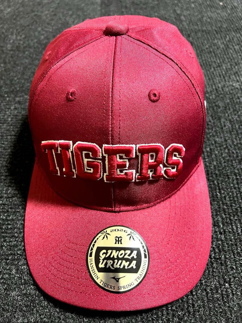 阪神タイガース 2026春 沖縄キャンプ関係者メデ イア用キャップ