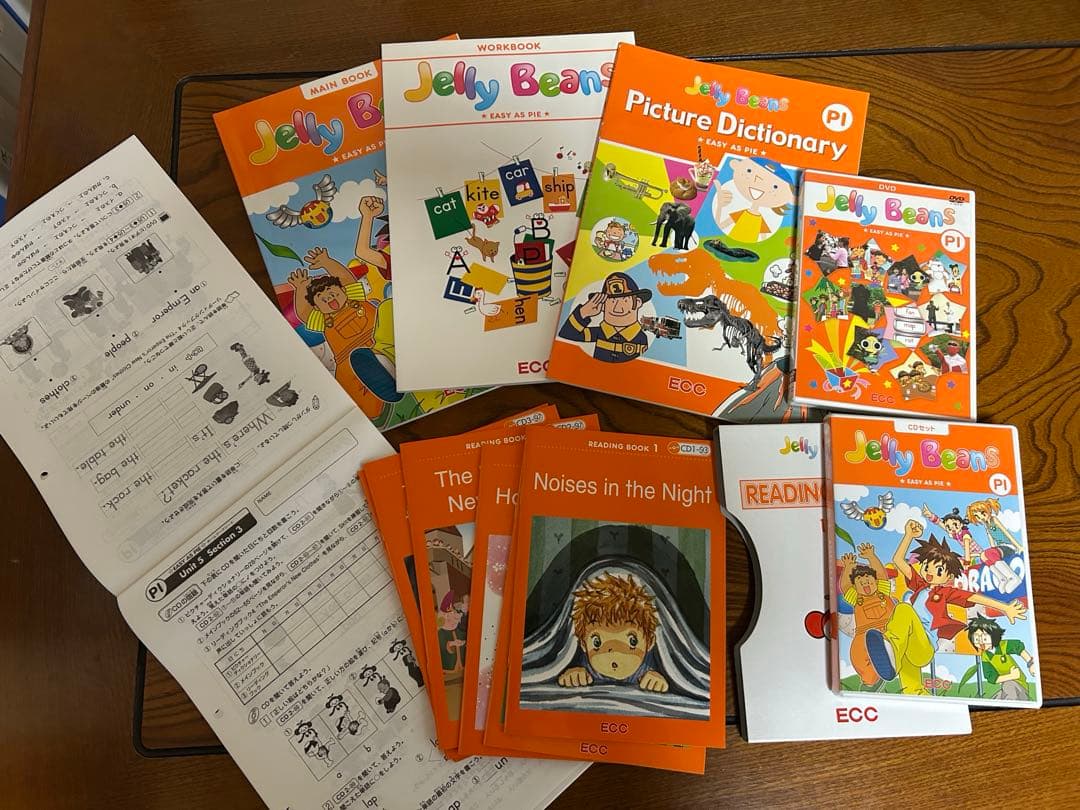ECCジュニア PT PB PF PE PI PA教材フルセット6年分 英語教材 - メルカリ